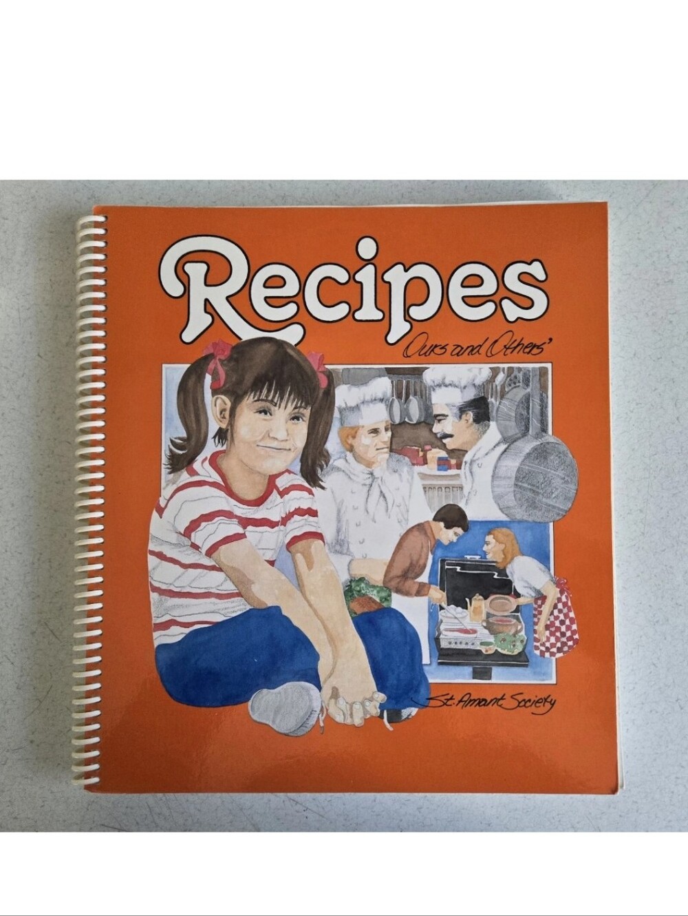 St Amant Society Cookbook Vintage Recipes